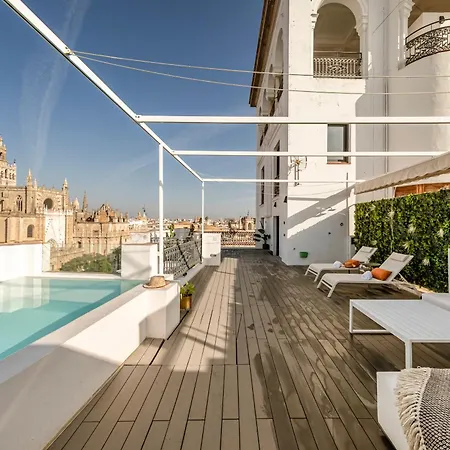 Appartement Isg Modern Atticpool At The Cathedralfree Parking Sevilla